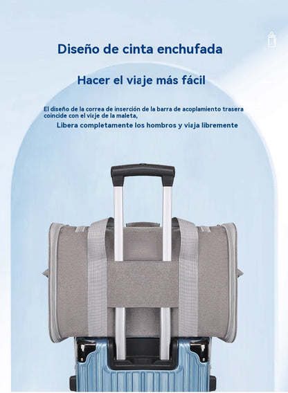 Bolsa para gatos, bandolera portátil para gatos, jaula para gatos, suministros para mascotas, bolsa para mascotas, aviación para automóviles, bolsa portátil para perros