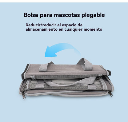 Bolsa para gatos, bandolera portátil para gatos, jaula para gatos, suministros para mascotas, bolsa para mascotas, aviación para automóviles, bolsa portátil para perros