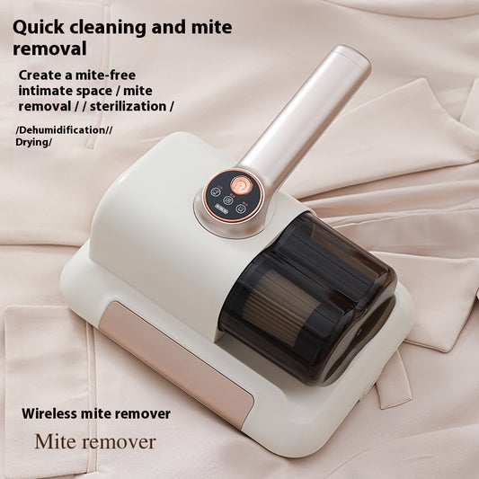 Wireless household bed suction sterilizer handheld vacuum cleaner.