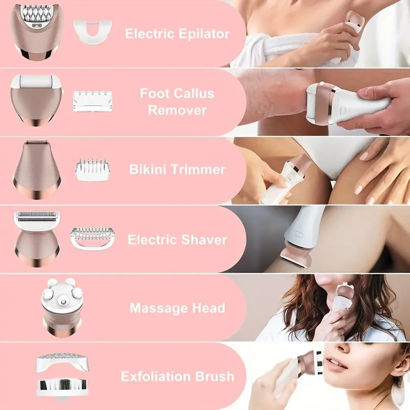 New 6-in-1 Multifunctional Women’s Hair Remover