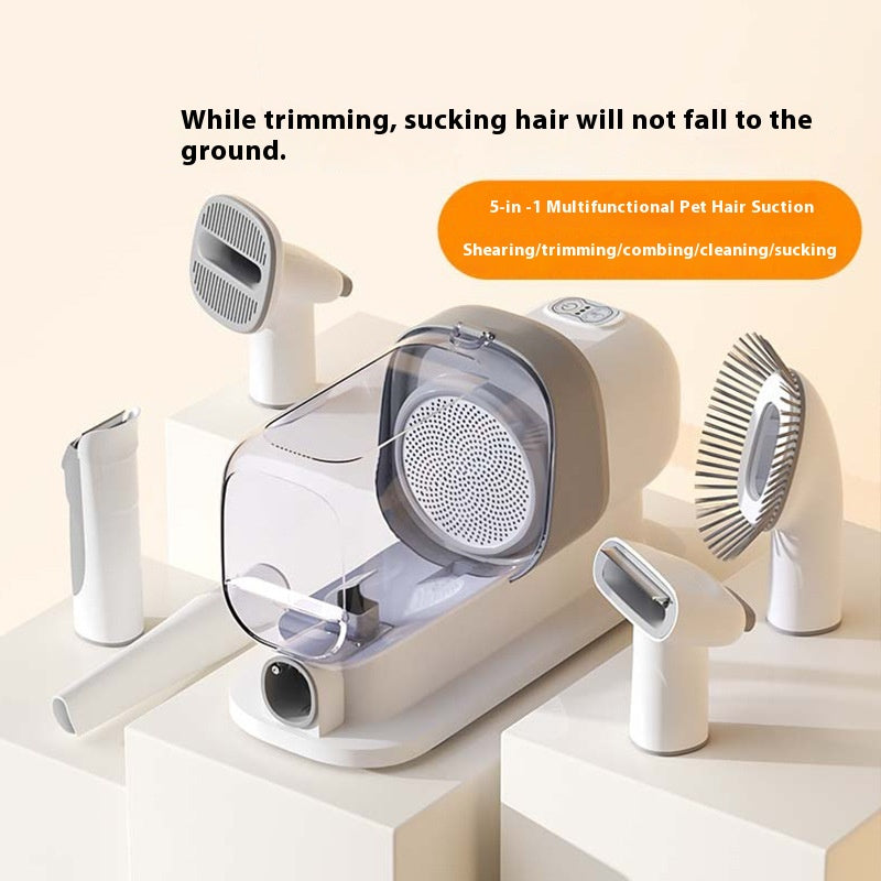 Pet multifunctional hair trimmer electric hair absorber hair ball bed cat hair brush vacuum cleaner household cleaner