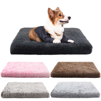 Cama relajante para perros y gatos: cama suave y cálida antiansiedad con forma de donut