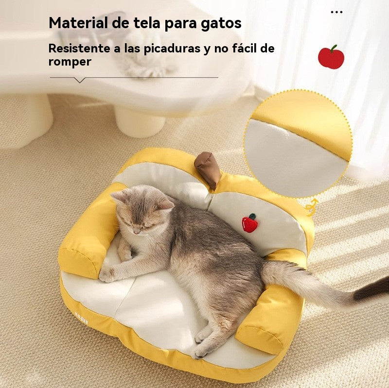 Cama para gatos, tapete para dormir para gatos, artículos para mascotas, tapete para dormir para gatos, perrera, tapete para perros, 소파 파라 gatos, cama para gatos