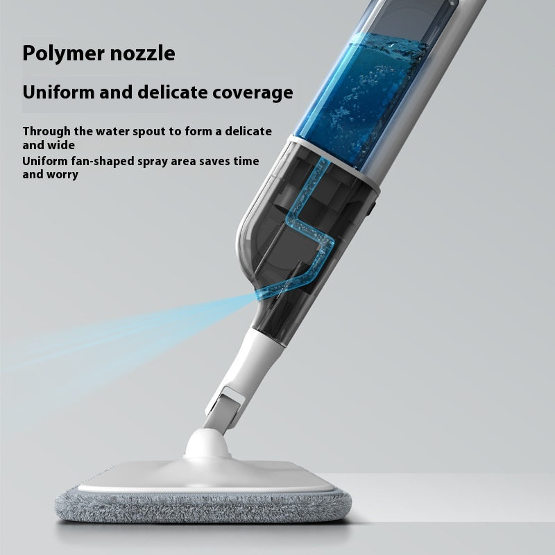 Spray water absorption rotating lazy mop