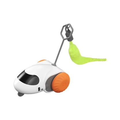 Intelligent gravity sports car cat toy